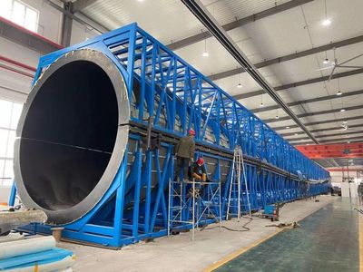 雙一科技鹽城基地成功研制100米非金屬風電葉片模具，助力新能源產業升級